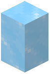 Light Blue Ice Wall
