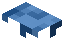 Light Blue Leaf Button