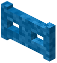 Light Blue Moss Fence Gate