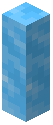 Light Blue Packed Ice Fence