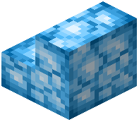 Light Blue Shroomlight Stairs