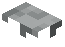 Light Grey Leaf Button