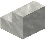 Light Grey Packed Ice Stairs