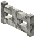 Light Grey Shroomlight Fence Gate