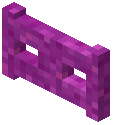 Magenta Glowmoss Fence Gate