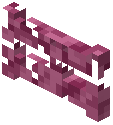Magenta Leaf Fence Gate