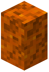Orange Glowmoss Wall