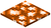 Orange Glowstone Pressure Plate