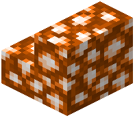 Orange Glowstone Stairs