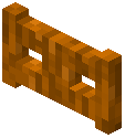 Orange Bark Fence Gate