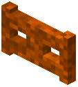 Orange Moss Fence Gate