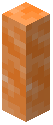 Orange Packed Ice Fence