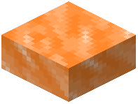 Orange Packed Ice Slab