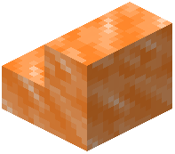 Orange Packed Ice Stairs