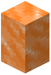 Orange Packed Ice Wall
