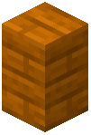 Orange Plank Wall