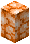 Orange Shroomlight Wall