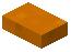 Orange Stripped Bark Button