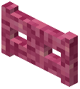 Pink Glowmoss Fence Gate