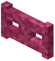 Pink Moss Fence Gate