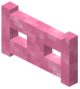 Pink Packed Ice Fence Gate