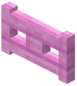 Pink Plank Fence Gate