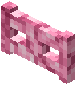 Pink Shroomlight Fence Gate