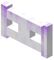 Purple Froglight Fence Gate