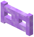 Purple Packed Ice Fence Gate