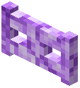 Purple Shroomlight Fence Gate