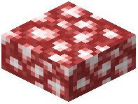 Red Glowstone Slab
