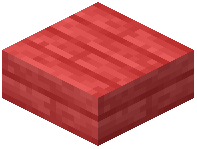 Red Plank Slab