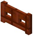 Rusted Cut Iron Fence Gate