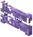 Washed Amethyst Leaf Fence Gate