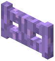Washed Amethyst Bark Fence Gate