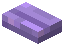 Washed Amethyst Plank Button