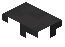 Washed Black Leaf Button