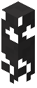 Washed Black Leaf Fence