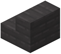Washed Black Plank Stairs