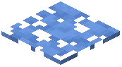 Washed Blue Leaf Pressure Plate