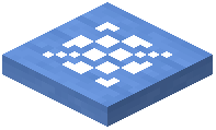 Washed Blue Plank Trapdoor