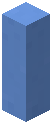 Washed Blue Stripped Bark Fence
