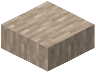 Washed Brown Bark Slab
