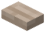 Washed Brown Plank Button