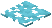 Washed Cyan Leaf Pressure Plate