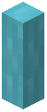 Washed Cyan Bark Fence