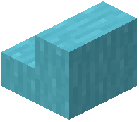 Washed Cyan Bark Stairs