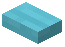 Washed Cyan Plank Button