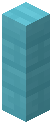 Washed Cyan Plank Fence