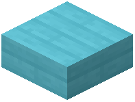 Washed Cyan Plank Slab